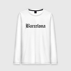 Мужской лонгслив Barcelona Catalonia - Spain