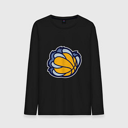 Лонгслив хлопковый мужской Memphis Grizzlies, цвет: черный