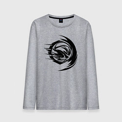 Мужской лонгслив Волейбольный мяч вихревой удар