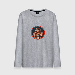 Мужской лонгслив Metal Devil