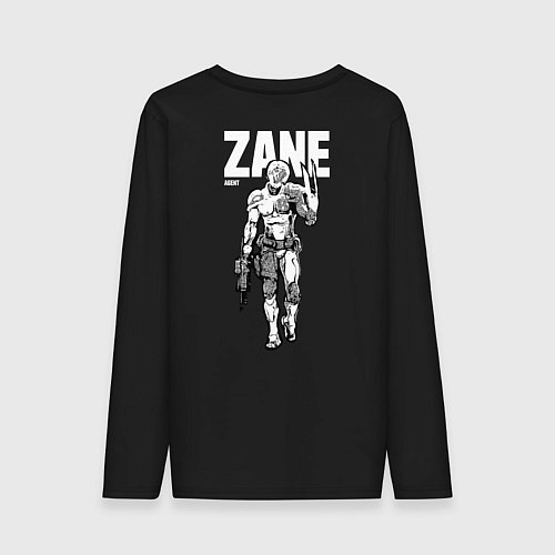 Мужской лонгслив Borderlands zane / Черный – фото 2
