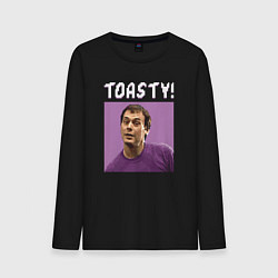 Лонгслив хлопковый мужской Toasty - Mortal Kombat, цвет: черный