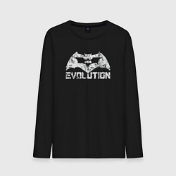 Мужской лонгслив Эволюция Бэтмена