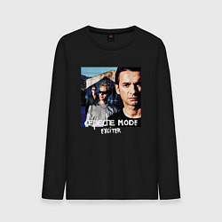 Лонгслив хлопковый мужской Depeche Mode Exciter Tour, цвет: черный