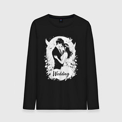 Мужской лонгслив Свадьба в стиле аниме