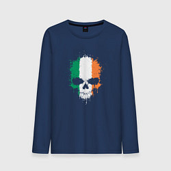 Мужской лонгслив Череп - Ирландия