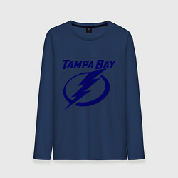 Лонгслив хлопковый мужской HC Tampa Bay, цвет: тёмно-синий