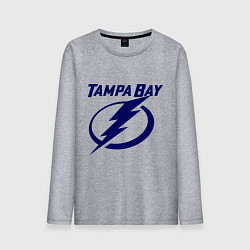 Лонгслив хлопковый мужской HC Tampa Bay, цвет: меланж