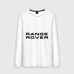 Лонгслив хлопковый мужской Range Rover, цвет: белый