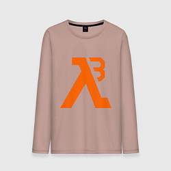 Мужской лонгслив Half-Life 3: Orange