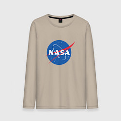 Мужской лонгслив NASA: Logo