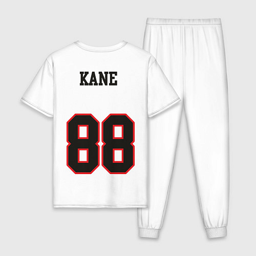 Мужская пижама Chicago Blackhawks: Kane / Белый – фото 2