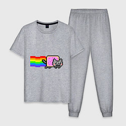 Мужская пижама Nyan Cat