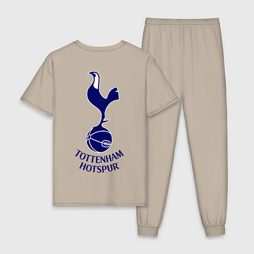 Мужская пижама Tottenham FC / Миндальный – фото 2