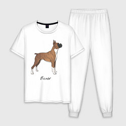 Мужская пижама Немецкий Боксер