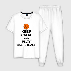 Мужская пижама Keep Calm & Play Basketball