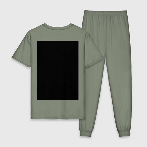 Мужская пижама Достоевский Федор / Авокадо – фото 2