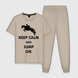 Мужская пижама Keep Calm & Jump On