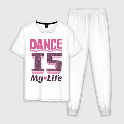 Мужская пижама Dance is my life