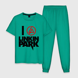Мужская пижама I love Linkin Park