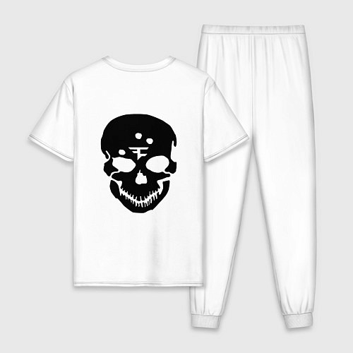 Мужская пижама Cs:go - Faze Clan Skull / Белый – фото 2