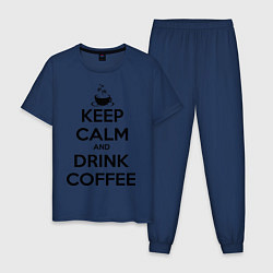 Мужская пижама Keep Calm & Drink Coffee