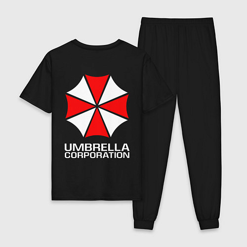 Мужская пижама UMBRELLA CORP / Черный – фото 2
