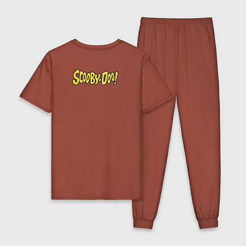 Мужская пижама Scooby Snack / Кирпичный – фото 2