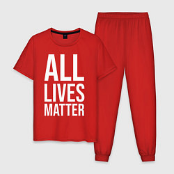 Мужская пижама ALL LIVES MATTER