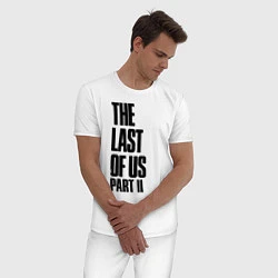 Пижама хлопковая мужская The Last Of Us PART 2, цвет: белый — фото 2