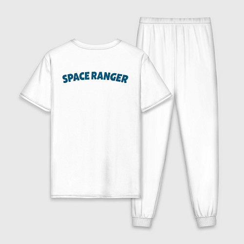 Мужская пижама Space ranger / Белый – фото 2