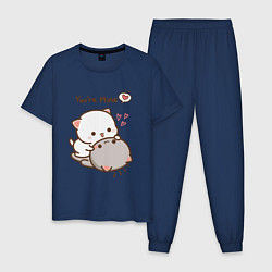 Мужская пижама Влюблённые котята