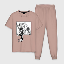 Мужская пижама Хината против Кагеямы HAikyuu
