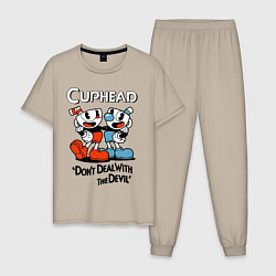 Мужская пижама Cuphead, Dont deal with devil