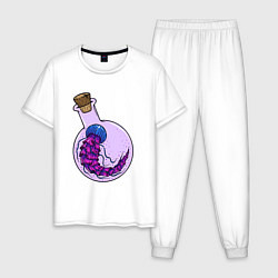 Мужская пижама Лабораторная медуза