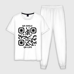 Мужская пижама QR-SMILE