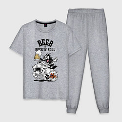 Мужская пижама Beer & RocknRoll