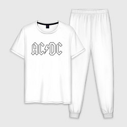 Мужская пижама ACDC Logo Молния