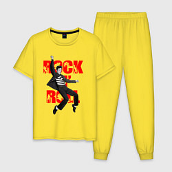 Мужская пижама Rokc n roll king