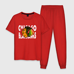 Мужская пижама Чикаго Блэкхокс, Chicago Blackhawks