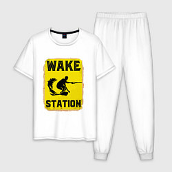 Мужская пижама Wake station