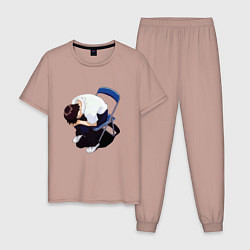 Мужская пижама Синдзи Икари на стуле