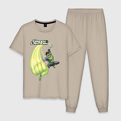Мужская пижама Атакующий Зеленый Фонарь!