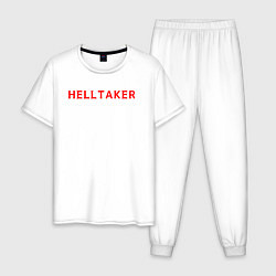 Мужская пижама Helltaker logo