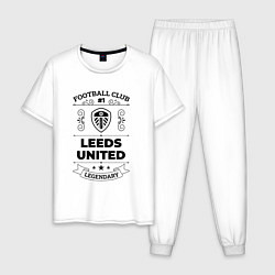 Мужская пижама Leeds United: Football Club Number 1 Legendary