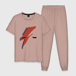 Мужская пижама Дэвид Боуи - молния