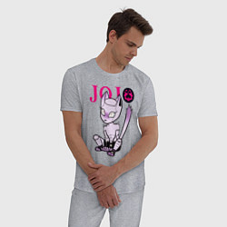 Пижама хлопковая мужская Killer Queen - joke, цвет: меланж — фото 2