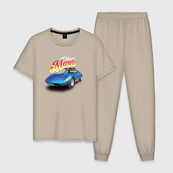 Мужская пижама Маслкар Chevrolet Corvette Stingray