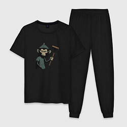 Мужская пижама Monkey with a hammer