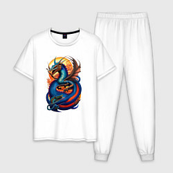 Мужская пижама Japanese dragon - irezumi